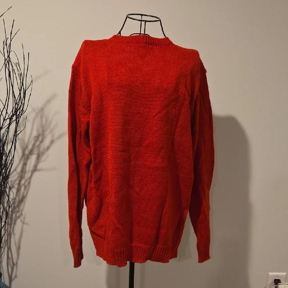 Forever 21 Festive Red Crew Neck Sweater I SLEIGH ALL DAY - Picture 3 of 4